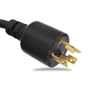 Twist Lock L6-20P 20AMP Plug to NEMA 6-20R or 6-15R Receptacle ETL Listed 3FT