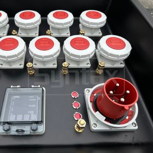Syntax MD3 4P 63A Three Phase Portable Distribution Boards HDPE IP67 With