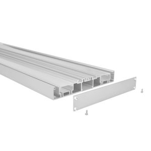 China Big Size Suspended LED Profile Aluminum Channel Symmetrical Double Lighting on sale