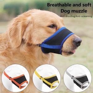 Pet Mask Anti-barking and Anti-biting Dog Muzzle Breathable Mesh Pet Muzzle Anti