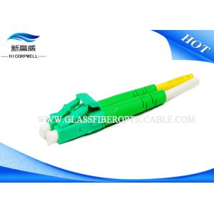 12core Ribbon Multi Color Fiber Optic Pigtail OM3 LC Aqua Connector IEC 60794