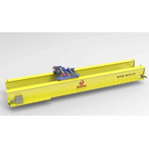 Safe Double Girder Overhead Crane for Heavy-duty Lifting 5-800t Load Capacity