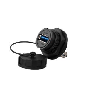 Cheap Single Port Panel Flush Mount USB 3.0 Dock Adapter Female to Female Waterproof for sale
