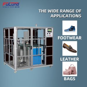 Clothes Bags Shoe Manufacturing Machine Pneumatic For Flat Surface Labelling