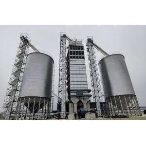 Clean Hot Air Corn Dryer Machine With Handling Capacity Of 30-1500 T/D And ≤2%