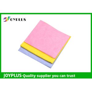 China Needle - Punched Non Woven Cleaning Cloths Disposable Viscose / Polyester Material on sale