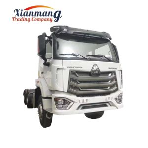 Second Hand 6*4 10 Wheeler 400HP Howo NX Horse Tractor Trucks With Manual Window