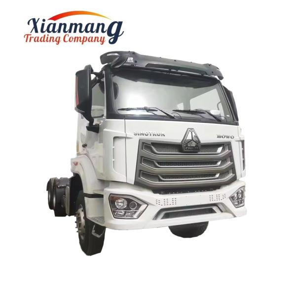 Second Hand 6*4 10 Wheeler 400HP Howo NX Horse Tractor Trucks With Manual Window