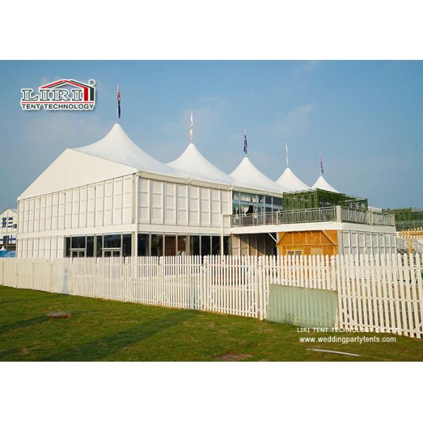 Multi Function 6.75m Double PVC Fabric Two Storey Tent