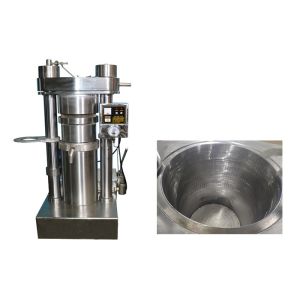 Hydraulic Oil Press Machine For Macadamia Nut Oil 16kg / Batch