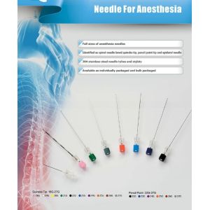 Disposable Anesthesia Spinal Needle with Quincke Tip The Basis of Surgical