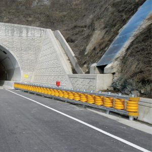 Roller Barrels EVA Barrier Road Roller Barrier for Highway Safety from Top