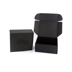 T Shirt Pink Corrugated Shipping Box Flip Up Packaging Custom Printing