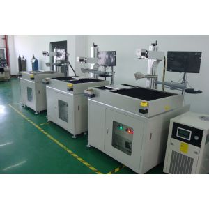 50 watt Large Marking Breadth Fiber Laser Marking Equipment For 3c Industry