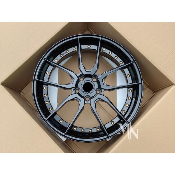 BC HCA162S Two piece Wheels For Infiniti Q50 19 20 21 22 Inch Custom Black Rims