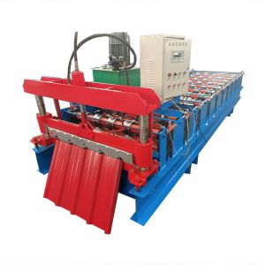 Steel Roofing Sheet Interlocking Tile Making Roll Forming Machine