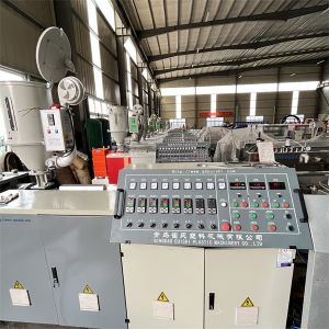 Cheap Sj75/30 Single Screw Extruder for HDPE Single Wall Corrugated Pipe Extrusion System and Cable Duct for sale
