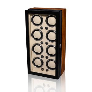 Luxury Wooden Watch Box Quiet Motor Automatic Watch Winder Box
