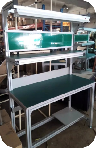 Promoting Recycled Aluminium Profiles Lean Assembly Line with Easy Assembly and
