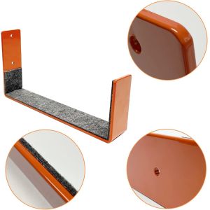 Metal Rack for Snowboard and Ski Display and Storage Wall Mounted for Home and