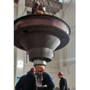 Fixed Blade 1300kw Kaplan Hydro Turbine Generator For Micro Power Plant