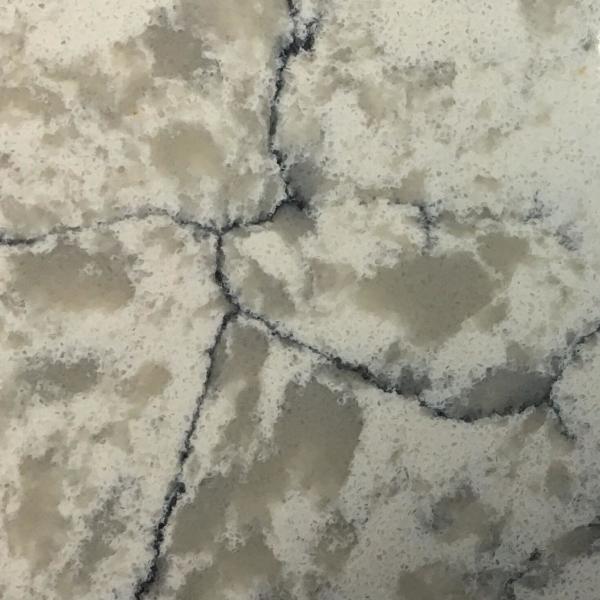Veiny Irregular Granite Stone Slabs / Artistical Kitchen Worktops Quartz