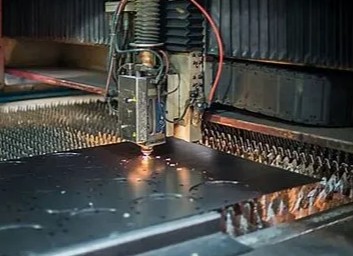 Quality Carbon Steel Laser Cutting For Hydraulic Machine Presses Parts wholesale