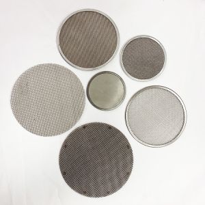 Custom Wire Mesh Filter Disc Framed / Leaf / Perforated / Pleated / Sintered