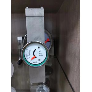 Intelligent Explosion Proof Metal Tube Rotor Flowmeter With Top Inlet And Bottom