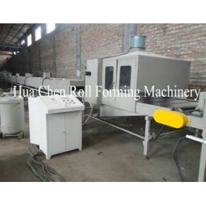 Vermiculite Stone Coated Roof Tile Machine With Electrical Control System