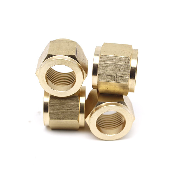 Quality Sandblasting anodizing CNC Brass Parts OEM Service Brass Nut Bolt wholesale