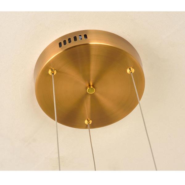 Modern Led Chandelier Gold Living Room Lamp Simple Creative Gold Chandelier(WH-NC-68)