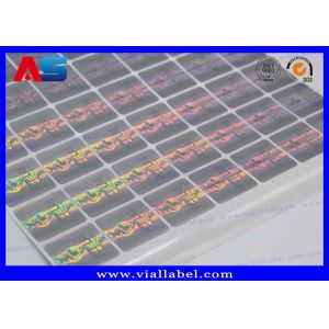 Security label stickers Scratch Off Pharmacy 3D Holographic VOID Sticker