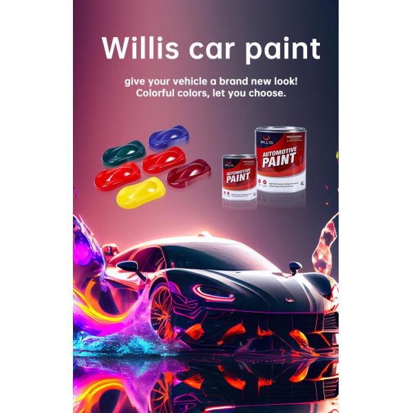 20KG 2K Solid Paint for Heavy-duty Car Protection in All Weather Conditions