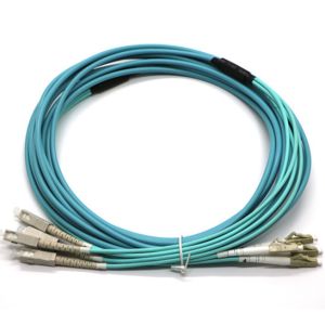 China LAN WAN FTTH Indoor Fiber Optic Patch Cables Jumper With 3 SC-LC Connectors on sale