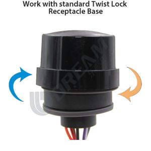 Photocell Sensor With Auto On Off Photo Control & IP65 Photoelectric Sensor