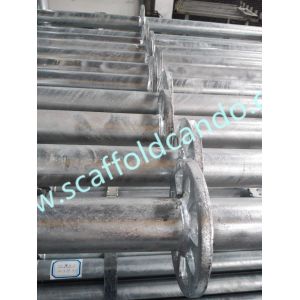 Good quality scaffolding Ringlock standard vertical 48mmOD 500mm 1500mm 2000mm