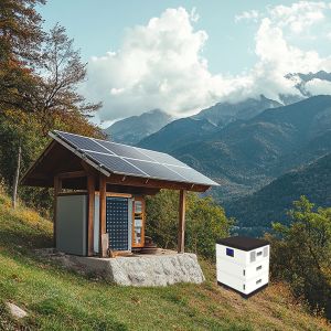 Cheap Microgrid With Solar And LFP Batteries 12kW 16KWH for sale