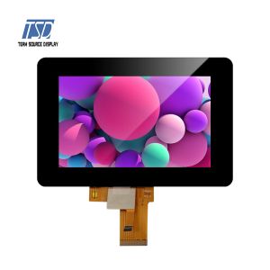 ST7262 IC 5 Inch 800x480 TFT LCD Display With CTP 5" LVDS Interface 550nits