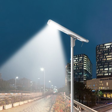 Quality HP5000 Wireless Smart Motion Sensor Light Aluminum Alloy Body LiFePO4 Battery with MPTT Controller wholesale