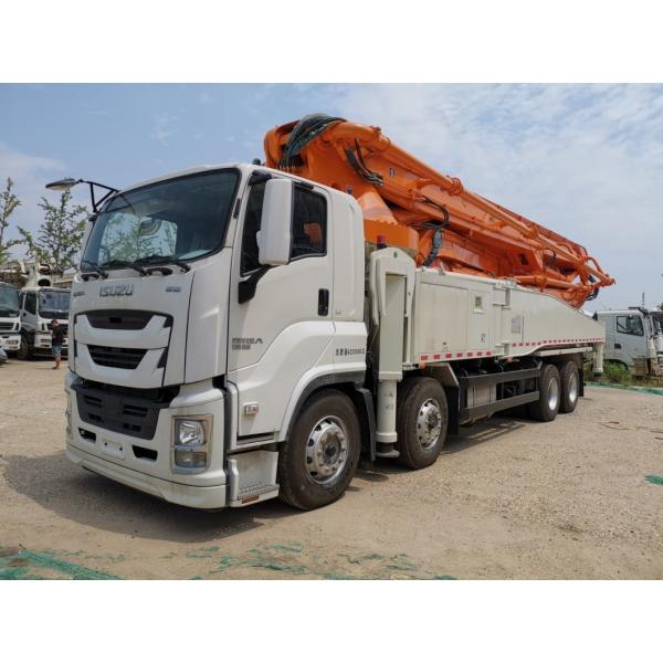 Semi-Dry Zoomlion 47meter Ready Mixer Truck for Heavy Construction by Construction Company