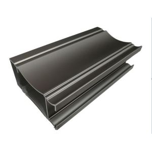 Matt Champagne Anodized Aluminum Window Profiles 6063 Extruded Profiles