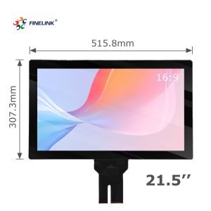 Commercial Capacitive Multi Touch Panel Linux OS 21.5 Inch G+G