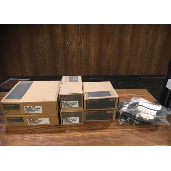 Quality Mitsubishi 100W Industrial AC Servo Drive MR-J3-10T with 3 phase motor HF-KP13 New Set wholesale