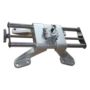 Car wheel balancing and wheel alignment machine for garage