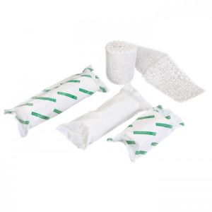 Cheap Quick Set Medical Use Smooth Fluidized Plaster of Paris Bandage Roll 100mm for sale