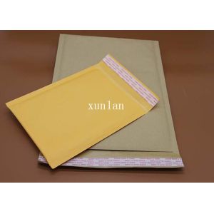 Multicolor Functions Kraft Bubble Bags , Hard Tear Paper Shipping Envelopes