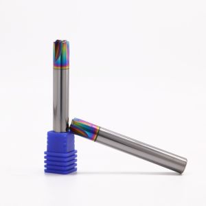 2F-4F Carbide End Milling Cutters With Customized Helix Angle DLC Coating For