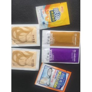 High Speed Wet Wipes Packaging Machine , antifog wipes making machine