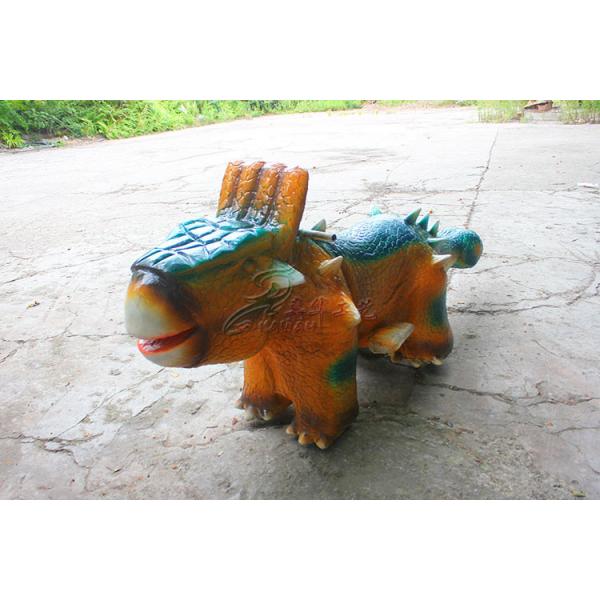 Indoor / Outdoor Life Size Animatronic Dinosaur Ride Custom Design Support